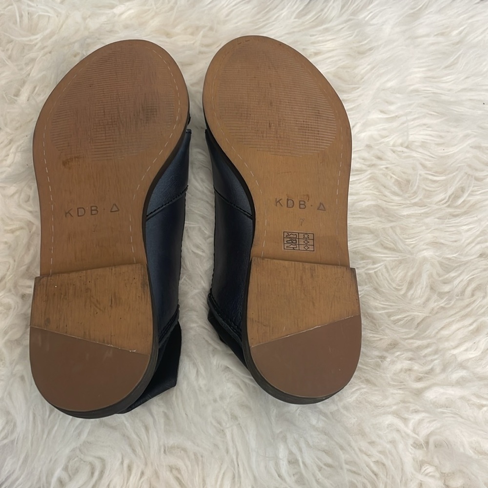 KELSI DAGGER Women Brooklyn KDB Samantha Convertible Flats Black size 7 - Picture 5 of 5